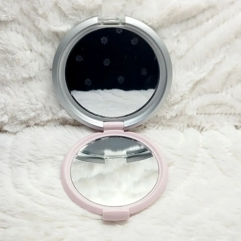 Vtg Avon 2005 Reflections Of You Double Compact Pink Mirror 3 Inch Jeweled New